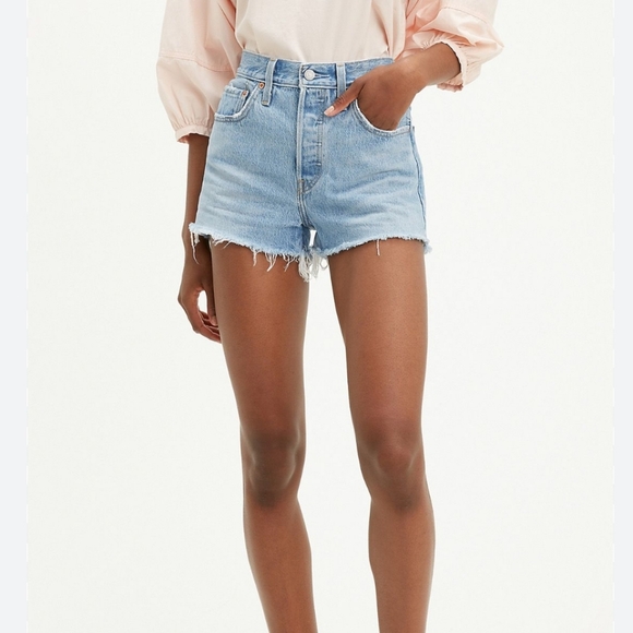 Levi's Pants - Levi's 501 Original Denin Cut Off Jean Shorts Size 27